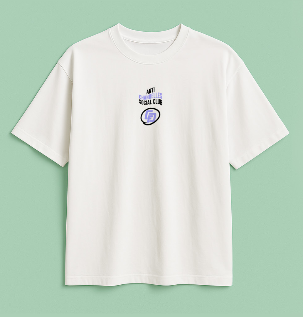 T-shirt Anti Chandelles Social Club