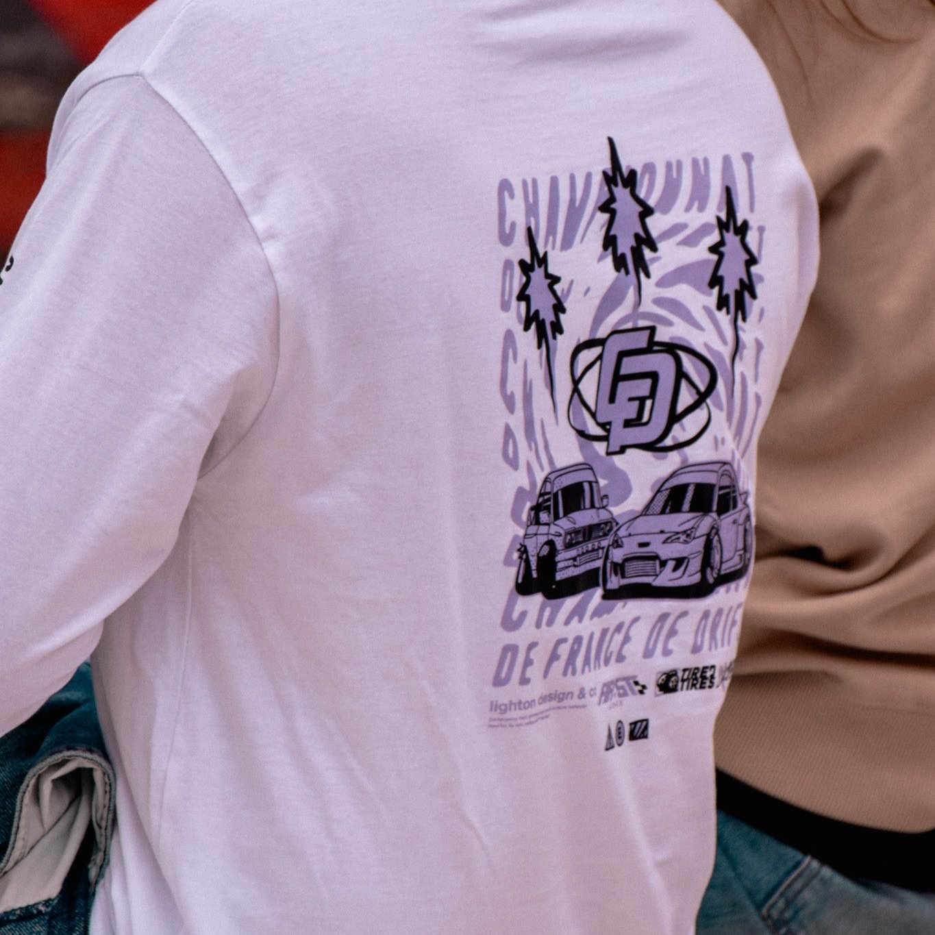T-Shirt manches longues CFD x LightOnArt