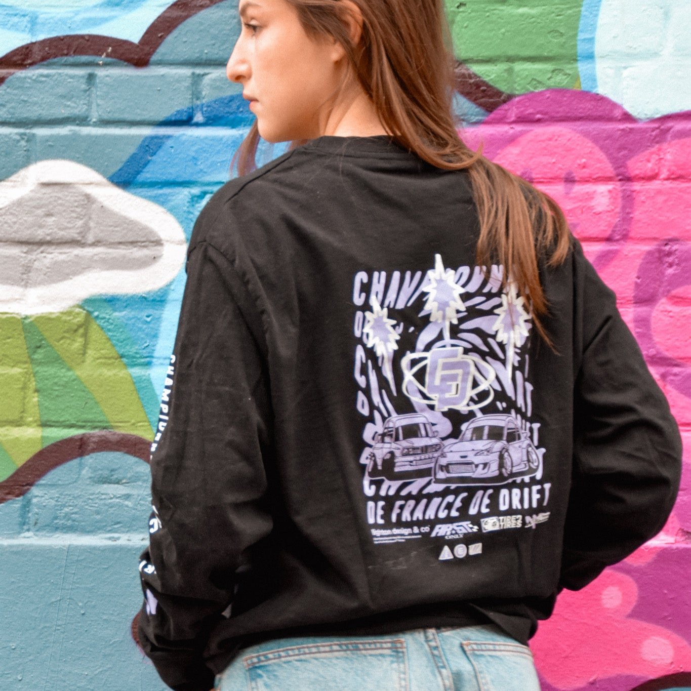 T-Shirt manches longues CFD x LightOnArt