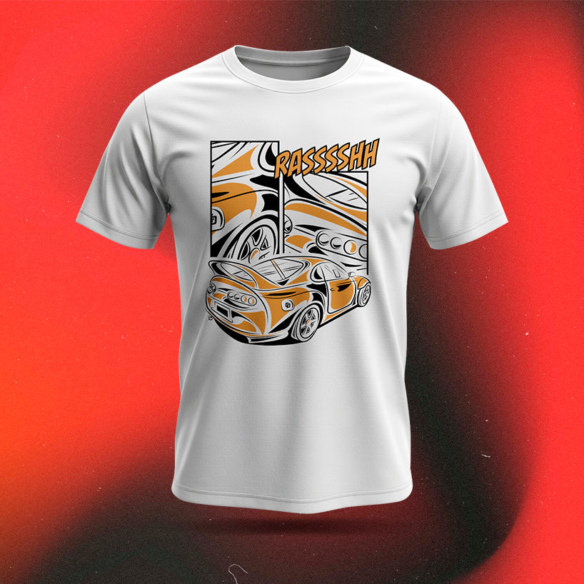 T-shirt Toyota Supra Orange