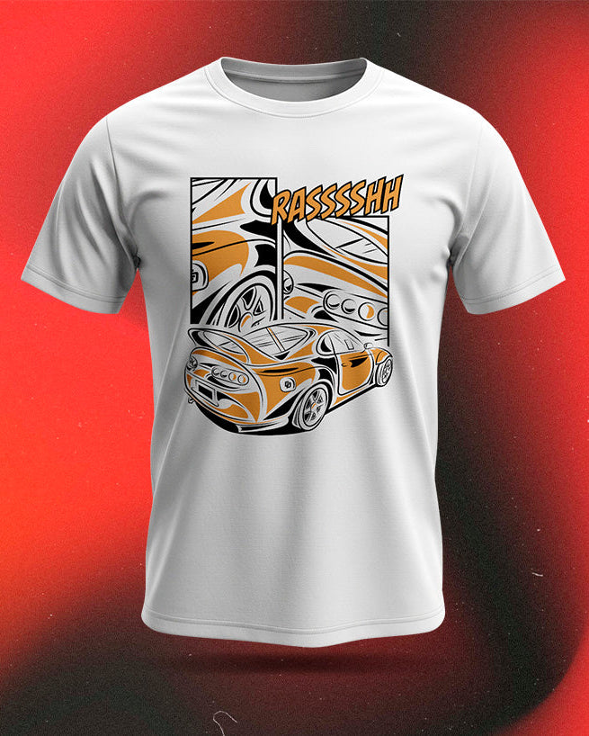 T-shirt Toyota Supra Orange