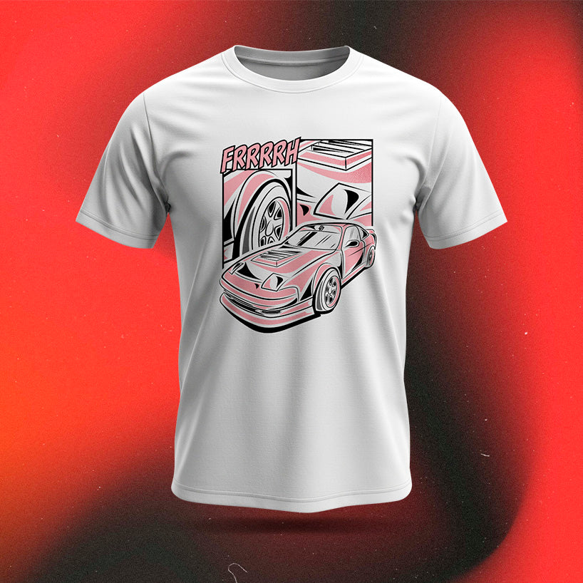 T-shirt Nissan 200SX Rose