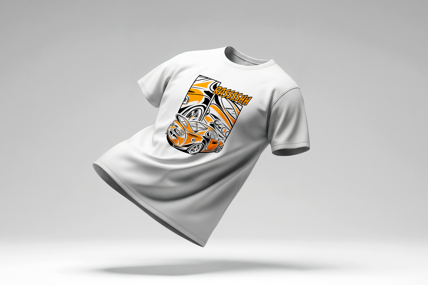 T-shirt Toyota Supra Orange