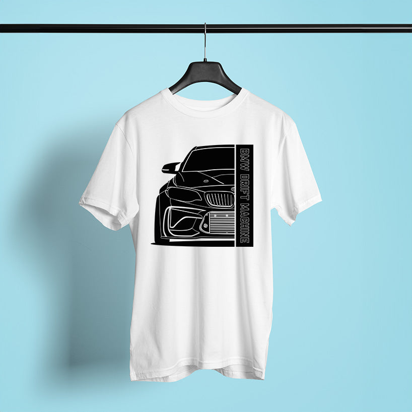 T-shirt BMW Drift Machine Noir - Style & Confort pour les Fans de