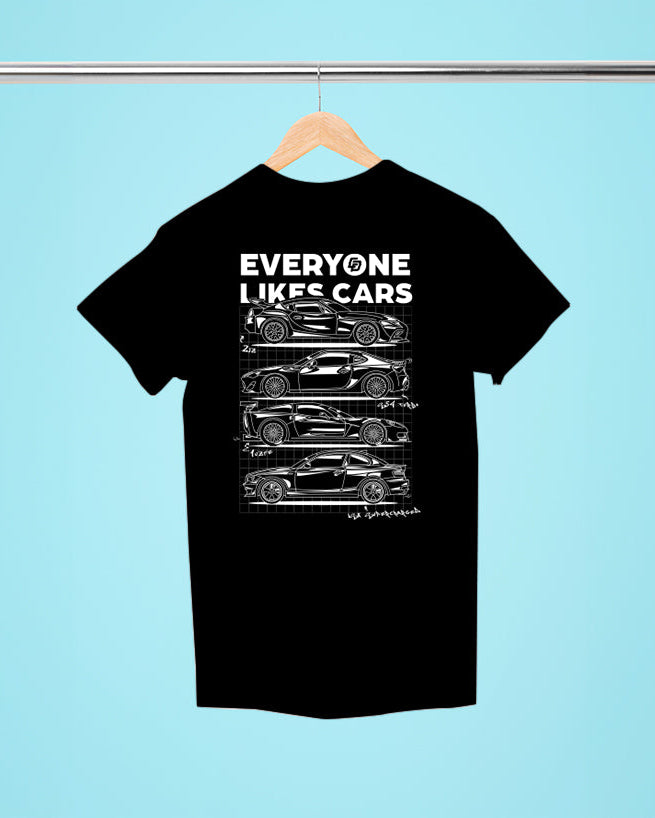 T-shirt Everyone Likes Cars