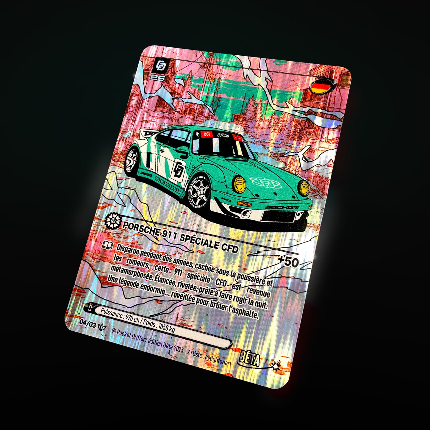 V3 Cartes holographiques