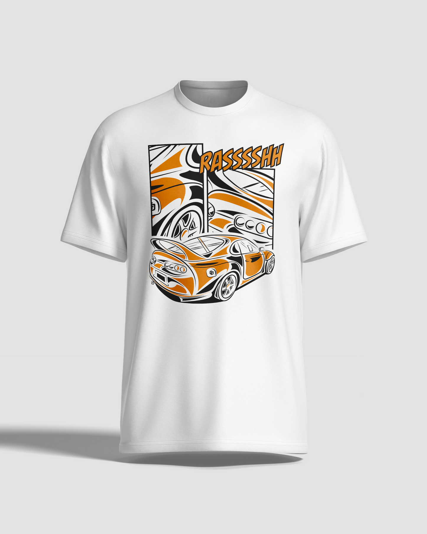 T-shirt Toyota Supra Orange