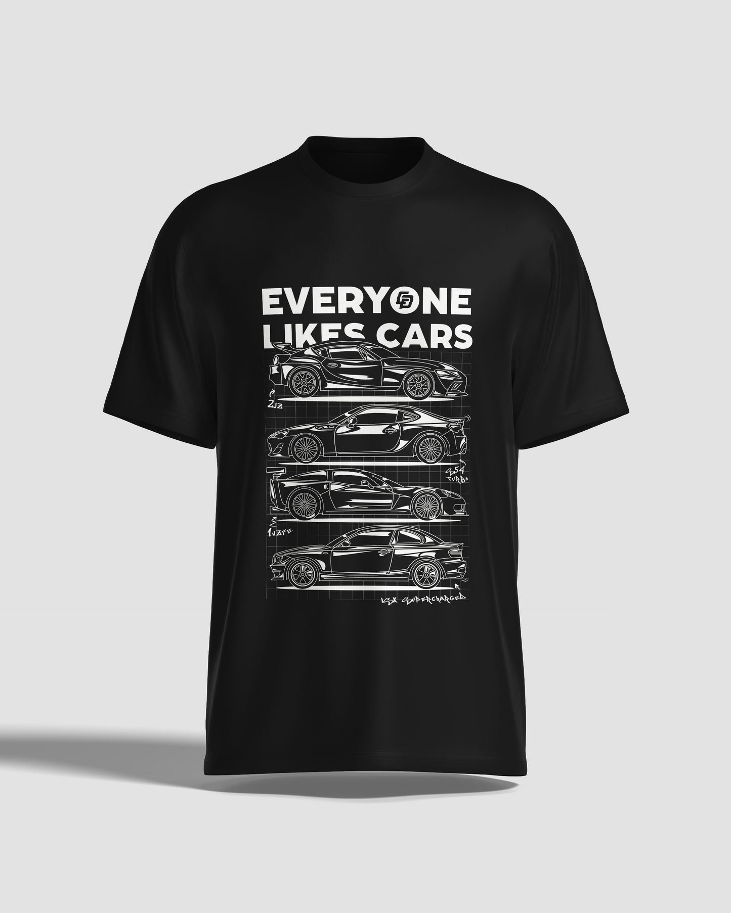 T-shirt Everyone Likes Cars
