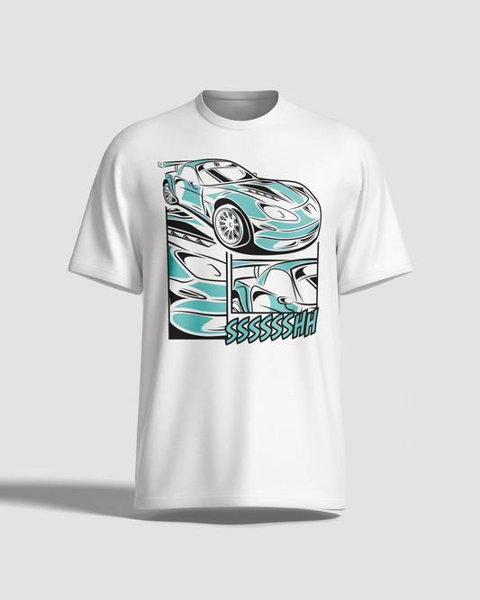 T-shirt Corvette Turquoise