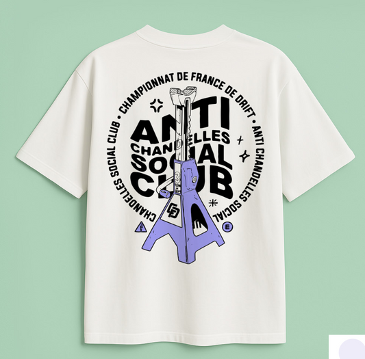 T-shirt Anti Chandelles Social Club