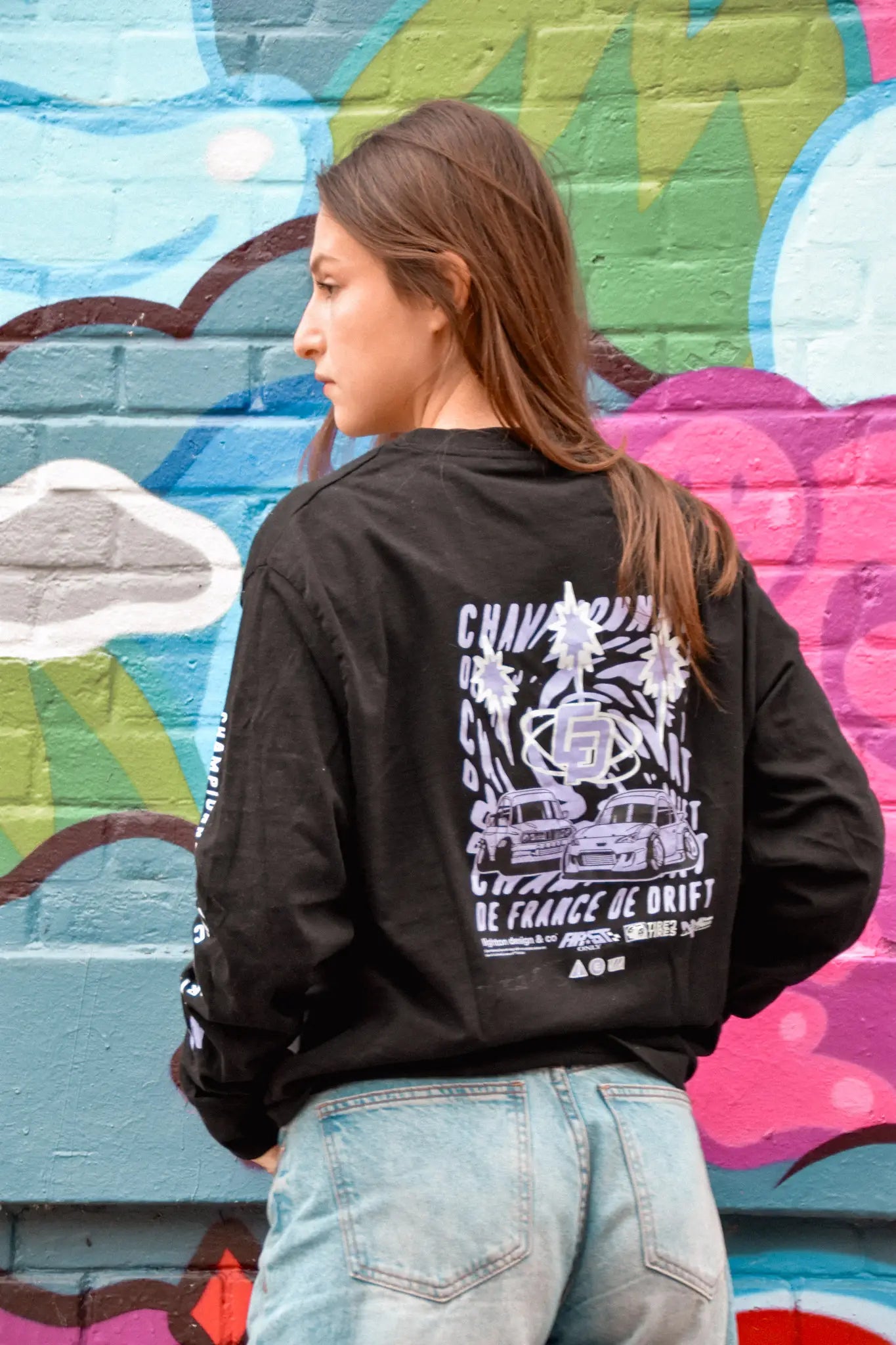 T-Shirt CFD x LightOnArt manches longues