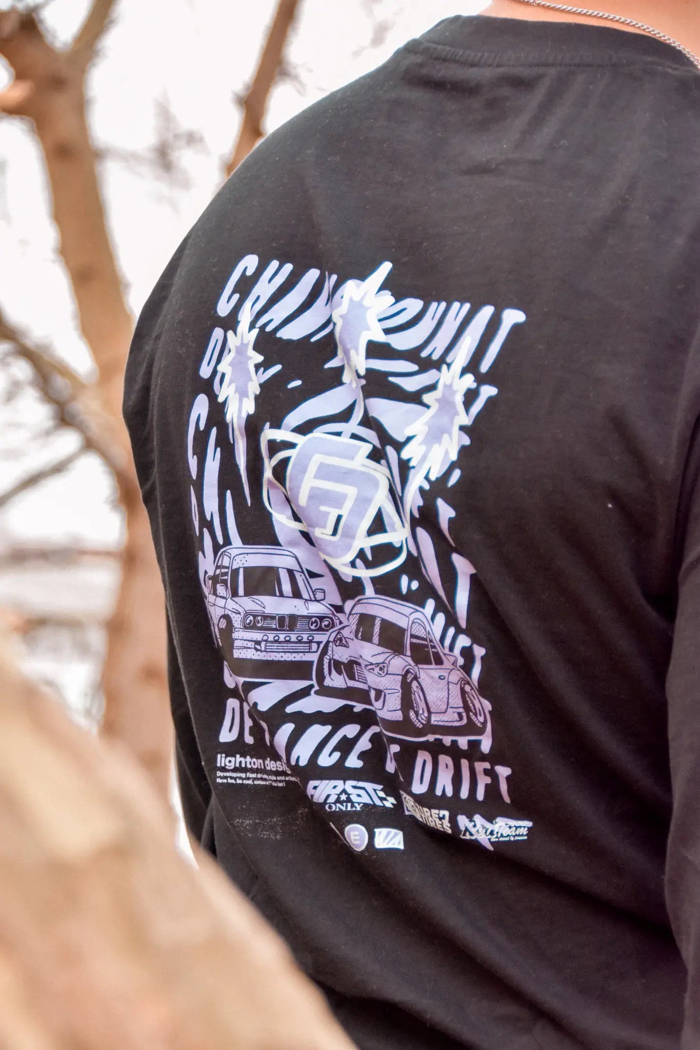 T-Shirt CFD x LightOnArt manches longues