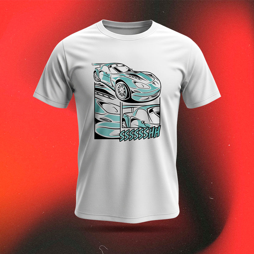 T-shirt Corvette Turquoise