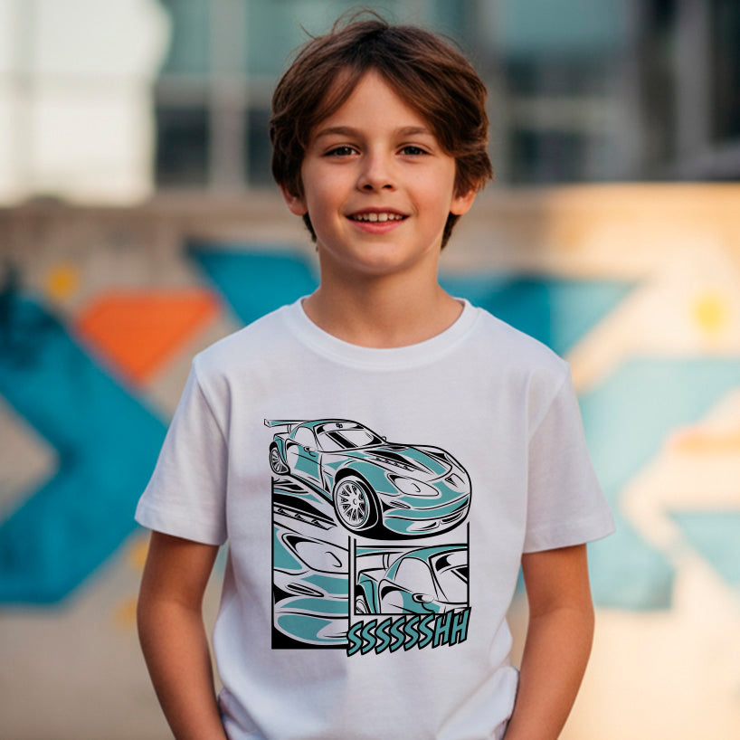 T-shirt Corvette Turquoise