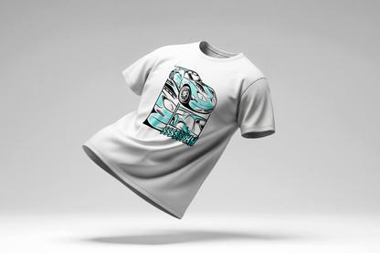 T-shirt Corvette Turquoise