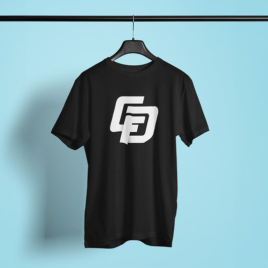 T-shirt Gros Logo CFD Noir – merch officiel Championnat de France de Drift