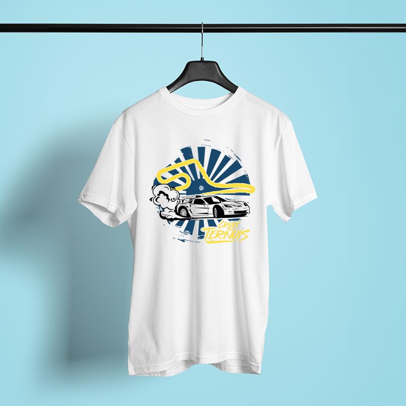 T-shirt Croix-en-Ternois – merch officiel Championnat de France de Drift