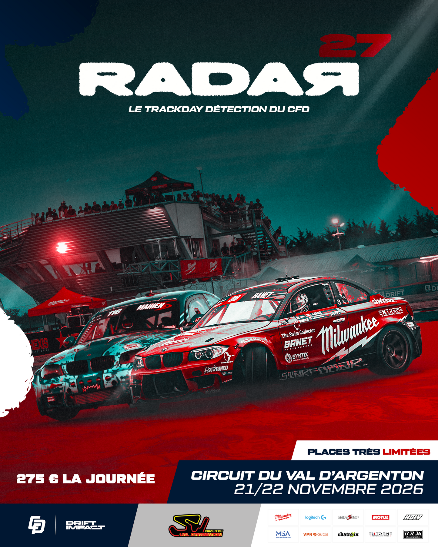 RADAR 27 - Trackday détection saison 2027