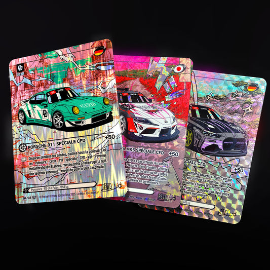 V3 Cartes holographiques