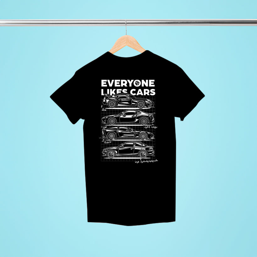 T-shirt Everyone Likes Cars